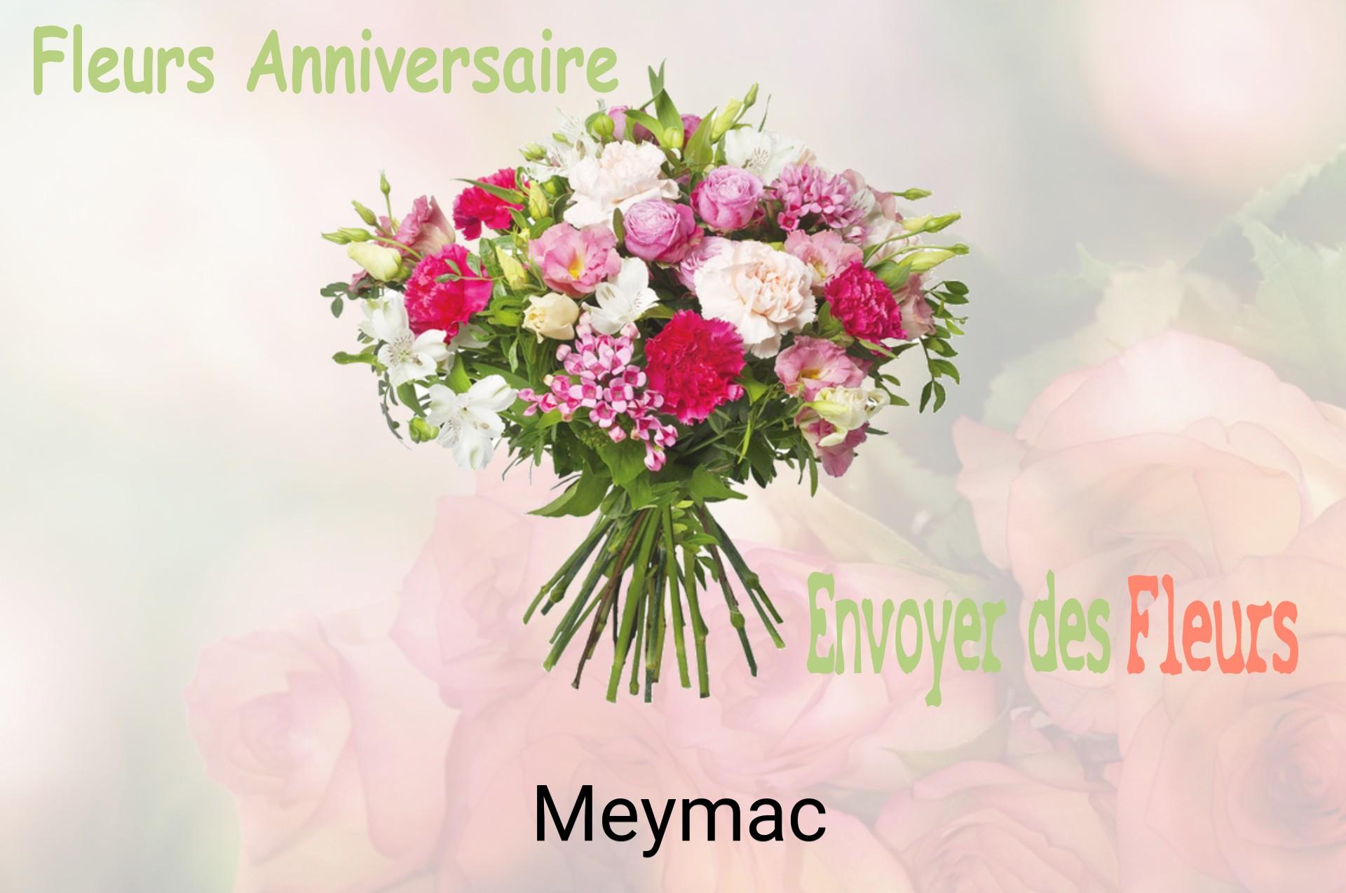 Bouquet de fleurs d’anniversaire livré à Meymac